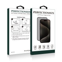  Stikla ekrāna aizsargs 2.5D Privacy Perfectionists Apple iPhone 13 mini black 